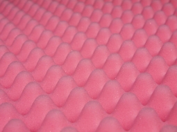 Pink Eggcrate Anti-Static Foam