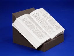 Book Holder - Charcoal - 10"x10"x8"