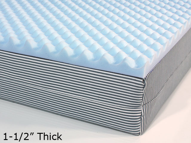 Eggcrate Foam Mattress Topper, Convoluted Foam - The Foam Factory