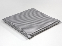 Latex Foam Chair Pad - 18x18x2 - Gray White Cover