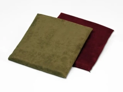 Rebond Foam Chair Pad 18x18x1-1/2 - Suede Cover