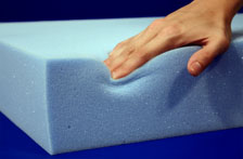 Hand Testing Firmness of Lux High Quality Foam