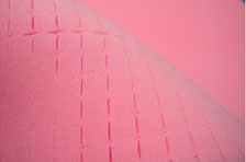 Pink Anti-Static Pick and Pull Grid Foam