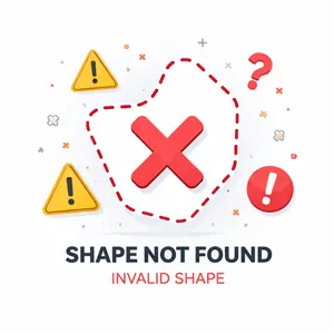 Shape not found invalid shape